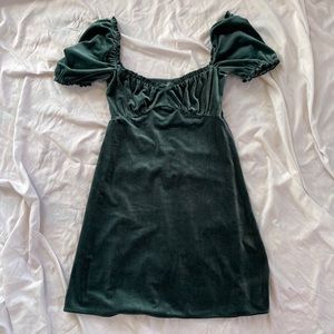 Urban Outfitters velvet dress